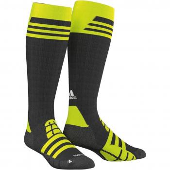 adidas TF HC Sock ID - Calcetines unisex, color negro / azul / plata, talla 464L