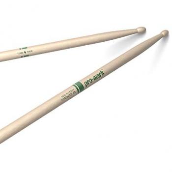 ProMark TXR5BW 5B Natural American Hickory Wood Tip Drumsticks