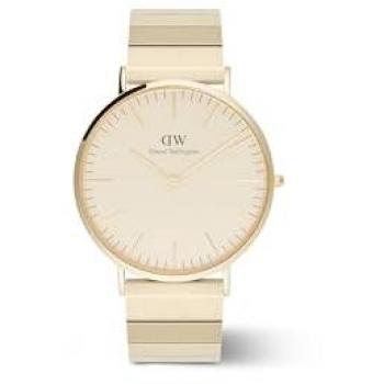 Reloj Hombre Daniel Wellington Classic Piano Link Dorado 40 mm