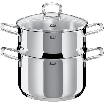 Silit Style - Olla vaporera con tapa
