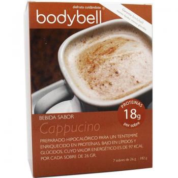 Bodybell Bebida Capuchino 7 Sobres Método Adelgazamiento 7x18g