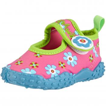 Zapatillas Acuáticas para Niña con Protección UV - Flores Rosa