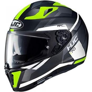 Helmet HJC I70 ELIM BLACK/FLO GREEN XL