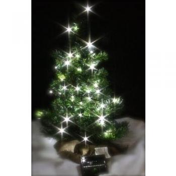 48 blanco brillante Solar Twilights Juego de luz de Navidad. ECO-friendly Multi acción