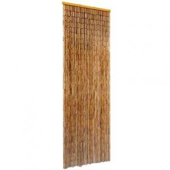 vidaXL Insect Door Curtain Bamboo 56x185cm Bug Fly Screen Blind Mesh Home