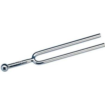 K&M 168/1 A440 Tuning Fork - 120mm, Nickel-Plated Diapason