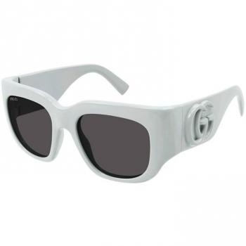 Gucci GG1545S 003 Grey Sunglasses for Women, Size: 53 MM and Gucci Stylish Unisex White Sunglasses, Size: ONE SIZE