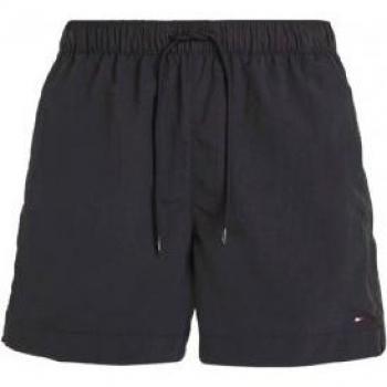 BaÃ±ador corte medio negro Tommy Hilfiger