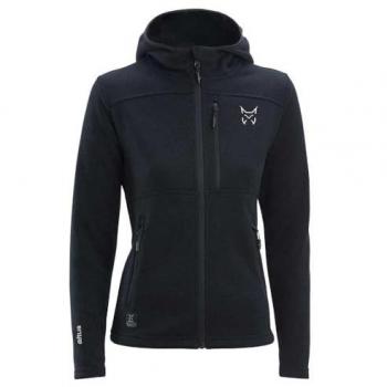 Forro polar con capucha Altus Seneca i30 mujer negro (L)