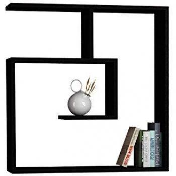 Best Seller Living Estantería De Pared Laby Negro