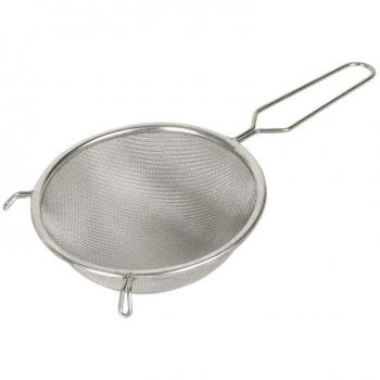 Colador de Aluminio con 2 Ganchos, 18 cm de Diámetro