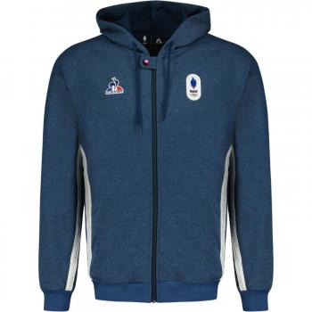 Le Coq Sportif Paris 2024 Zip-Up Hoodie