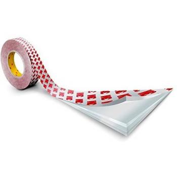 Cinta Adhesiva 2 Caras Transparente Poliester 25mmx50mt