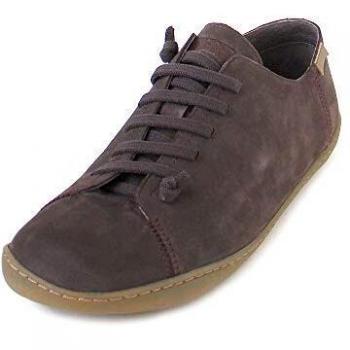 Camper Peu Cami Men's Casual Sneakers - Dark Brown Suede, Size 42