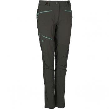 Pantalón largo Ternua Rotar Warm para mujer, color gris oscuro y azul, talla L
