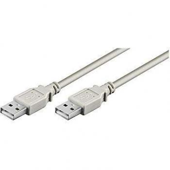 Cable USB 2.0 A-A de 3 metros, Alta Velocidad, Macho a Macho