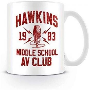 Stranger Things MG25269 Taza AV Club, 315 milliliters, Cerámica