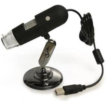 Microscopio digital portátil con soporte Plugable® USB 2.0 para Windows, Mac y Linux