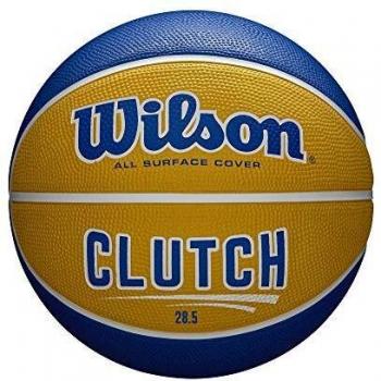 Wilson Clutch Basketball, Intermediate Size - 28.5, Orange/Blue