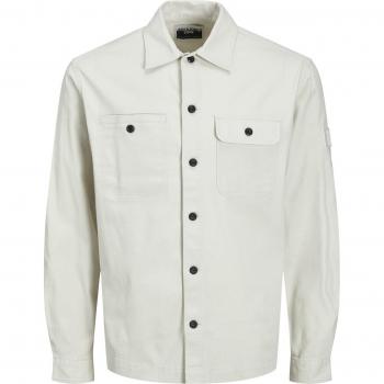 Cazadora Vaquera Overshirt Jack & Jones Classic Ben Blanco Roto