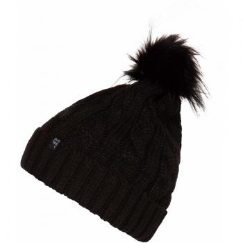 Protest Treasure Gorro, Mujer, True Black, 57 cm