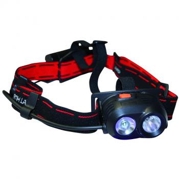 Northland Professional Glare - Frontal, color negro / rojo