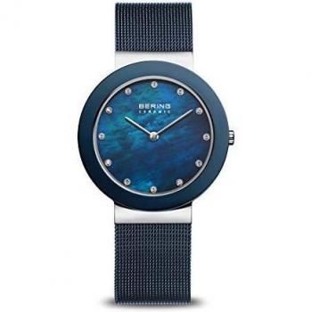 Bering womens analogue quartz watch with stainless steel strap 11435387
