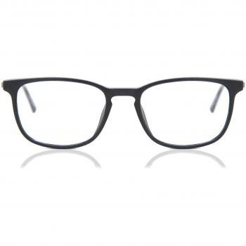 Gafas Recetadas Cuadrado Montura Completa Plástico Negros para Hombre - Gafas Anti-Azules - SmartBuy Collection