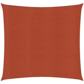 Vela sombrilla terracota HDPE 160g/m² 2,5x3m