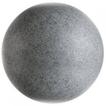 Lámpara esférica de exterior con pincho de suelo, granito, Ø 25 cm, E27, 220-240V AC/50-60Hz, máxima 23W