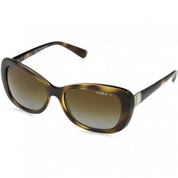 Vogue VO2943SB W656T5 55mm Butterfly Havana Polarized Sunglasses