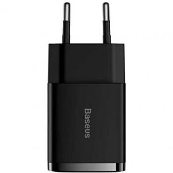 Baseus Cargador Compacto Universal Negro 10.5W