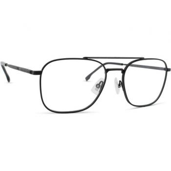 Hugo Boss BOSS 1449 Unisex Square Metal Prescription Glasses Black Anti-Reflective