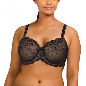 Chantelle Rive Gauche Black Full Coverage Unlined Bra 40D