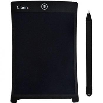 Tableta de Escritura LCD Cloen 8.5 Negra con Función Magnética y Portátil