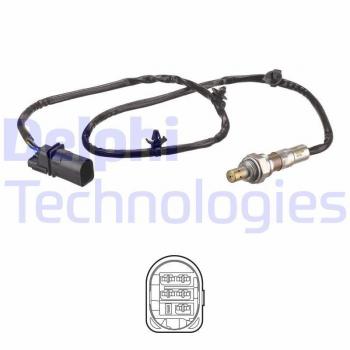Sonda lambda Delphi ES21289-12B1 para Opel Corsa D