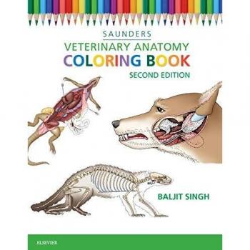 Veterinary Anatomy Coloring Book