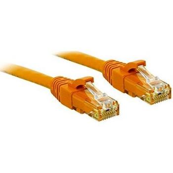 Lindy 2m Cat.6 U/UTP Cable, Yellow