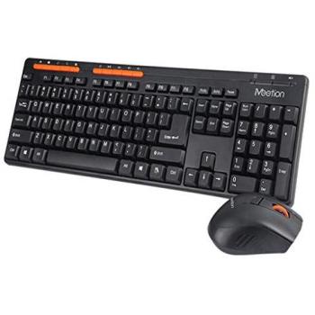Combo Teclado y Ratón Inalámbrico Meetion 4100 para Oficina y Hogar, Qwerty Español