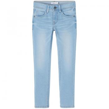 Pantalón Vaquero Slim Fit Niño Name It Msilas Jeans 2002-TX Light Blue Denim Infantil