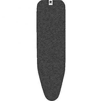 Brabantia 216800 - Funda Protectora para Mesa de Planchar, 110 x 30 cm, 2 mm de Espuma, Color Gris Metalizado