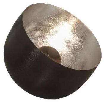Lámpara de mesa Alexandra House Living Negro Plateado Metal 25 W 36 x 33 x 36 cm
