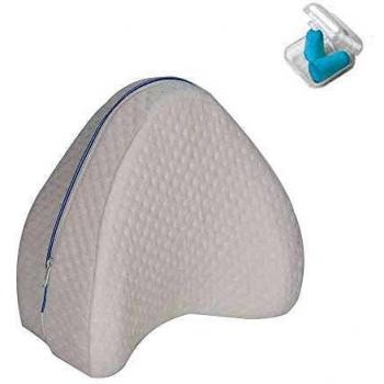 Inslife Almohada Ortopédica para Pierna y Rodilla, Espuma con Memoria, Alivia el Dolor de Espalda, Cadera y Articulaciones, Soporte para el Tobillo y la Rodilla – Almohadilla para Dormir de Lado