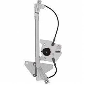 Elevalunas eléctrico VAN WEZEL 0975263, compatible con vehículos específicos, incluye motor de elevación, marco de soporte y cableado integrado