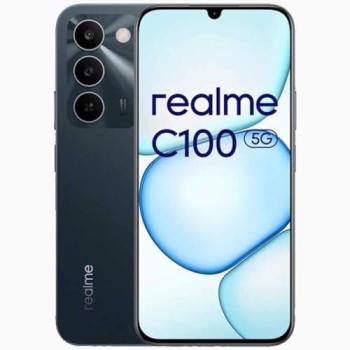 Smartphone Realme C100 5G 4GB RAM 256GB ROM Pantalla de 6.8 Batería de 6600mAh Cámara de 50MP Verde