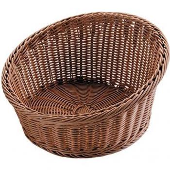 Lacor - 63894 - Cesta De Pan Redonda Maxi 35x35x20 cm- Marrón