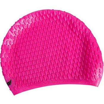 Gorro de natación Cressi Lady rosa, material de silicona, diseño ergonómico, ajuste cómodo, resistente al cloro, ideal para nadadoras