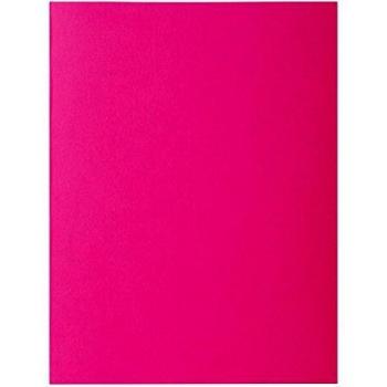 Exacompta 800020E - Lote de 100 Subcarpetas RockS 80, Color Rosa