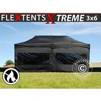 Carpa Plegable Rápida FleXtents Xtreme 50 3x6m Negra