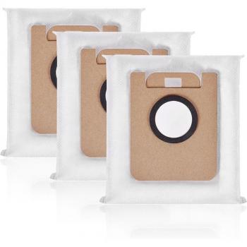 Dreame RDB3 Bolsas de Polvo para Robot Aspirador L10s Ultra/L10 Ultra/L20 Ultra, Pack de 3